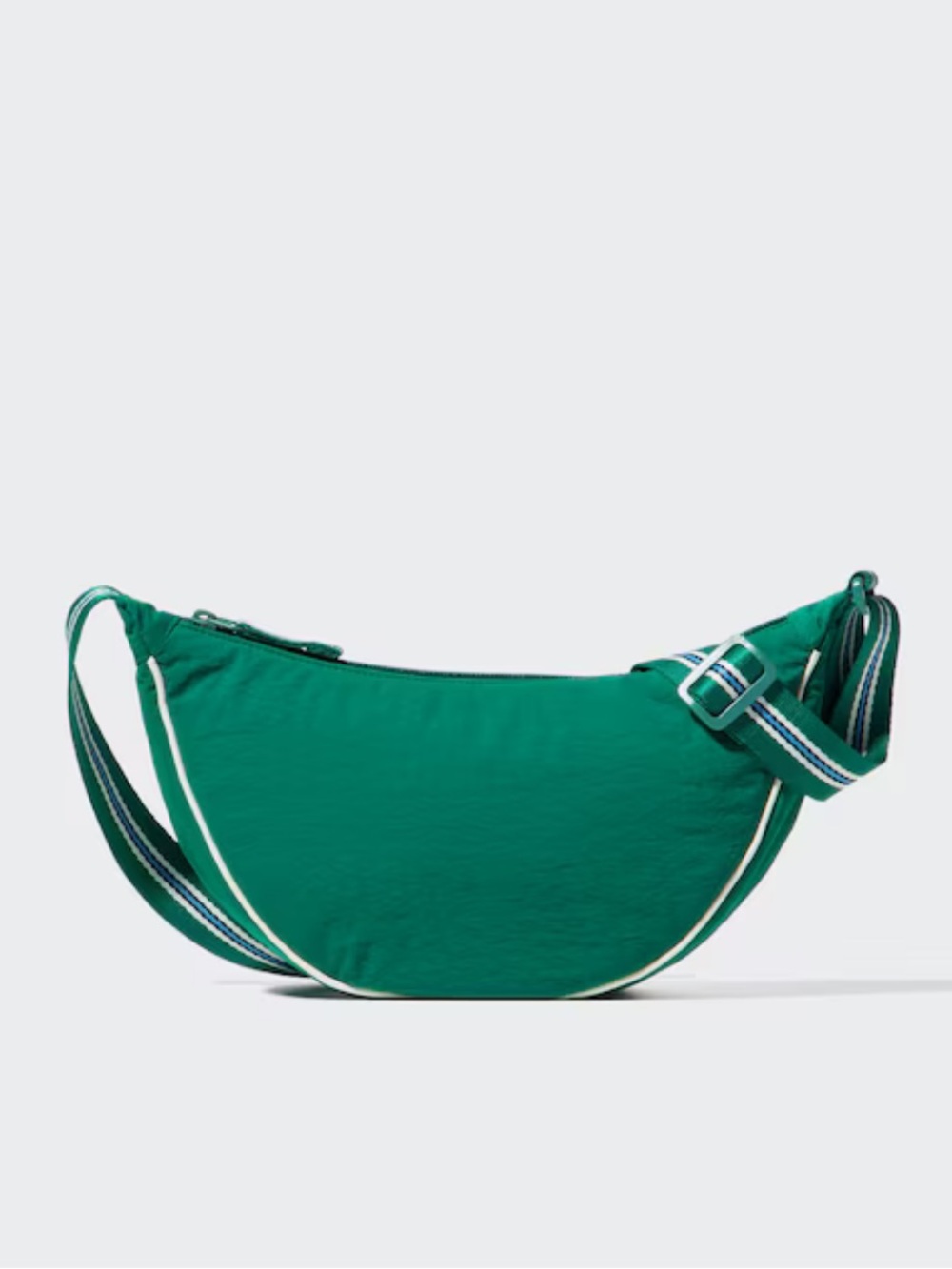 Green Crescent Crossbody Bag